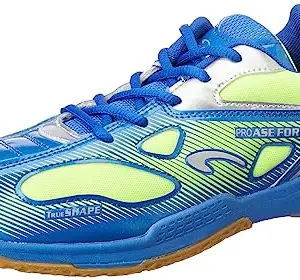 PRO ASE Blue Badminton Shoes|Ideal for Badminton, Table Tennis, Volleyball|Non-Marking Sole|TRU Cushion|TRU Shape_06