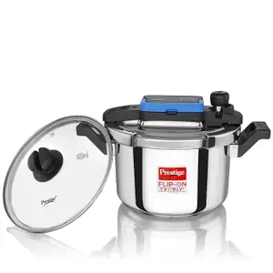 Prestige Svachh FLIP-ON SS Pressure Cooker 22 cm-3 L