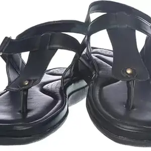 Khadim's Women Casual Flat Sandal (Black_05)