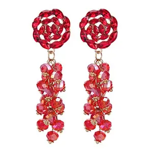YouBella Jewellery Earings Crystal Dangler Earrings for Girls and Women
