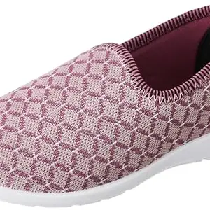 Aqualite Women CB 185 Belly, White/Pink, 4 UK/India