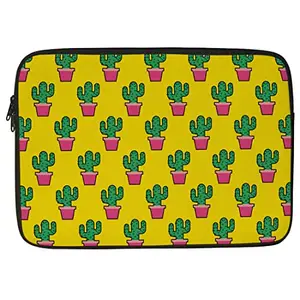 Crazyify Tree Printed Laptop Sleeve/Laptop Case Cover/Laptop Bag 14 inch with Shockproof & Waterproof Linen On All Inner Sides | MacBook/Laptop Sleeve for Men & Women