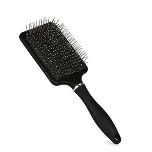 Nfilla Pain Free Paddle Detangler Hair Brush, Sky - Ultra-Soft IntelliFlex Detangling Bristles with AquaVent Design - Spread Hair Treatments Evenly - Pain-Free Hair Brush For Women, Men, Wet And Dry Hair