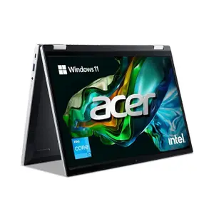 Acer Aspire 3 Spin 14 2-in-1 Convertible with Intel Core i3-N305 Processor (Windows 11 Home/8GB/512 GB/AES Pen Solution/MSO) A3SP14-31PT, Multi-Touch WUXGA Display, 1.54 KG, Pure