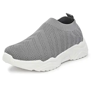 Flavia Women's Grey Running Shoes-6 UK (FB-06)