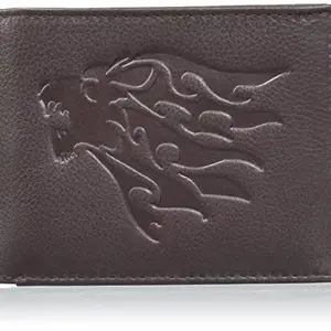 Justrack Men Brown Color Genuine Leather Wallet (LWM00212-JT_5)