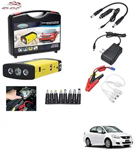 AUTOADDICT Auto Addict Car Jump Starter Kit Portable Multi-Function 50800MAH Car Jumper Booster,Mobile Phone,Laptop Charger with Hammer and seat Belt Cutter for Maruti Suzuki SX4