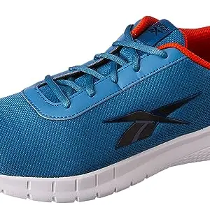 Reebok Men Stride Runner M Steely Blue/Black/Pump Orange 9