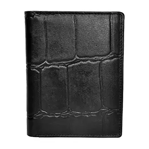 Amin 100% Genuine Leather Black Men's Wallet