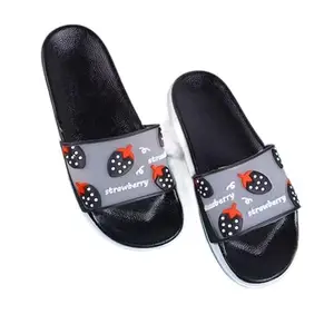 Duosoft Extra Soft Slippers Flip Flop for Women (Duo-025-Black-04)