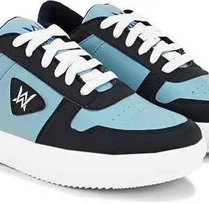 WOAKERS Men's Comfortable & Stylish Casual Shoes (Black, 10) (1071)