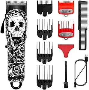 SURKER Hair Clippers for Men Professional Cordless Hair Trimmer Beard Trimmer Haircut Grooming Kit Barber Hair Cut Rechargeable