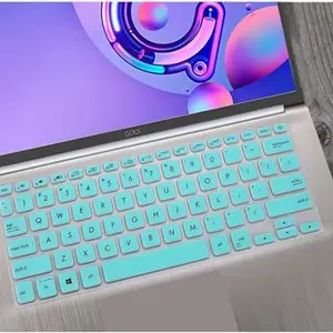 Laprite Silicone Laptop Keyboard Cover Skin Protector Compatible for ASUS Vivobook 14 X412 X412U X412UA X412fl X412f X412fj X412DA X412ub 14 Inch, Mint