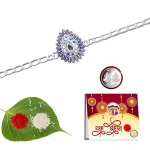Anshri Rakhi Pack of 1 Rakhiforbrother RakhiforGift RakhiCombo BhiyaRakhi 085