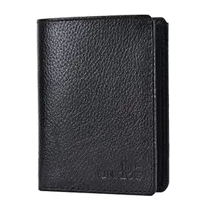 Unique Currency + Card Wallets for Men - Multi Purpose Daily Objects Wallets for Men; Black
