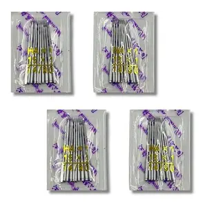 Zenith 40-Piece Sewing Machine Needles - 90/14 HA x 1 No. 14 | Steel Finish | Compatible with Usha, Singer & Brother | Ideal for Cotton, Rayon & Medium Fabrics | Durable & Precision Stitching