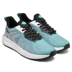 ASIAN Sports Shoes for Men | Soft Cushioned Insole || Fortuner-13 Running Shoes for Men Grey Green