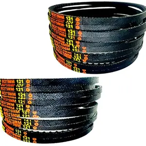 JAYCO Sewing Machine Motor Belt | (Size : 375MM - Black) Motor Belt for Domestic Sewing Machine - Pack of 20 (Black)