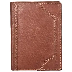 Leatherman Fashion LMN Genuine Leather Boys Trendy, Evening/Party Beige Wallet 578_52 (8 cc Card Slots)