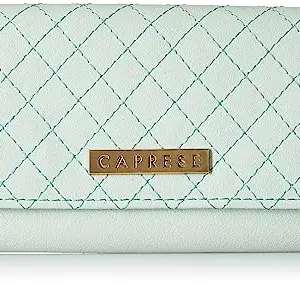 Caprese Faux Leather Womens Zara W Medium Teal Wallet