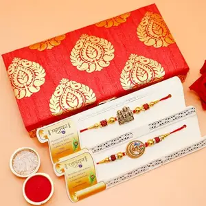 Jaipur Ace Rakhi Set with Printed Decorative Shagun Cash Money Box | Rakhi for Brother, bhai, bhaiya, bhabhi,Kids | Rakshabandhan Gifting Cash Box with Rakhi Combo Set