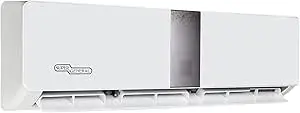 Super General 1.5 Ton Split Air Conditioner, 18000 BTU, Reciprocating Compressor, Auto Restart, Gold Fin, 4-way swing, SGS-191-HE, White - 104.5 x 30.5 x 40.5 cm, 1 Year Warranty