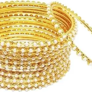 Alloy Gold-plated Bangle Set (Pack of 24) (2-6)