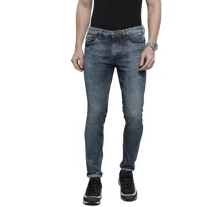 Brand: The Indian Garage Co The Indian Garage Co Men Slim Fit Solid Mid-Rise Stretchable Jeans