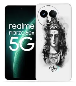 OggyBaba Aghori Narzo 60x Mobile Back Skin Rear Screen Guard Protector Film Wrap (Coverage - Back+Camera+Sides)