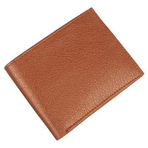 USL Genuine Leather Men's Wallet(Tan)