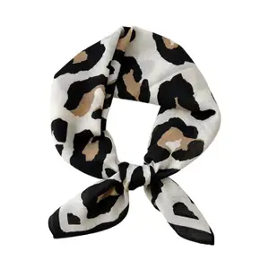 Printed Women Scarf | Scarf For Women Square | 65 * 65cm Blue