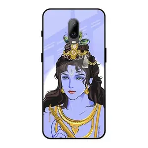 Techplanet -Mobile Cover Compatible with ONEPLUS 6T GOD Premium Glass Mobile Cover (SCP-266-glOP6t-138) Multicolor