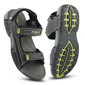 FUEL Sandals & Floaters for Mens & Boys Comfortable & Lightweight Dailywear, Anti-Skid Flexible & Breathable for Running, Walking Stylish Casual Sandal for Outdoor Footwear For Gents (2112-06)