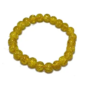 Guru ji Bracelets | Beads Bracelet | Handmade | Positive Vibes | Wrist Band | Bulk Return Gifts for Sangat | Set of 20 (Yellow)