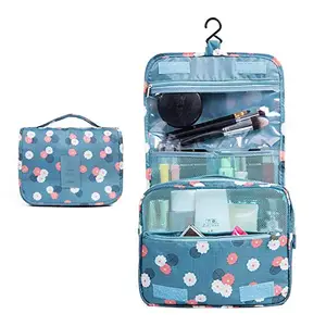 Trexee Multi Utility Foldable Portable Durable Travel Toiletry Pouch Makeup Organizer Cosmetic Bag Storage Kit for Women