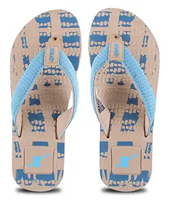 Sparx womens SF2055L Beigeskyblue Flip-Flop - 7 UK (SF2055LBGSB0007)