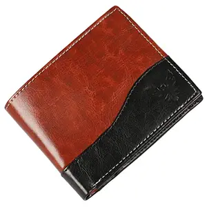 Goldalpha Men Casual, Ethnic,Evening/Party,Formal,Travel,Trendy Brown Artificial Leather Wallet/Purse