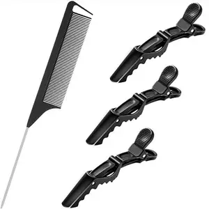 BRO FLAME Hair Brush for Women & Men | Brush for Hair Large Hairbrush for Women (steel tail combsection clip)