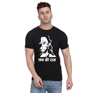 Men's Round Neck T-Shirt | Comfortable & Stylish Men's T-Shirt Idea for Gym, Sports, Casual Outings, or Lounge Wear - Large Navy