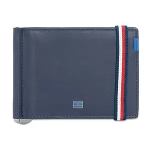 Tommy Hilfiger Men's Crivitz Money Clip - Navy, 6 Card Slots