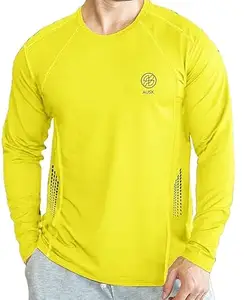 Enitor Sports T-Shirt for Men || Gym Tshirt for Men Mustard