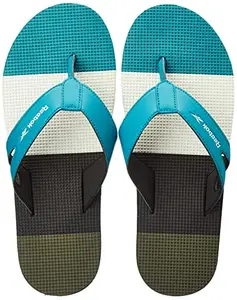 Reebok Mens Sea Port Teal/White/Black/Army Green Jk Flip Pro Swim Slides - 10 Uk (Gb2171-10)