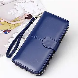 Yellow Wallet Women Top Quality Leather Wallet Multifunction Female Purse Long Big Capacity Card Holders Purse Vallet