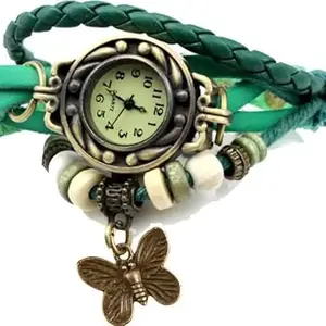 Green dori Stylish Watch Watch - for Girls (P-2308400-Free Size)