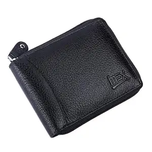 iMEX Black Leather Men's Wallet (IM16392AF11380)