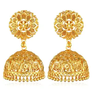 VFJ VIGHNAHARTA FASHION JEWELLERY Vighnaharta Sizzling Glittering Jhumki Jhumka Earring for Women and Girls[VFJ2624ERG]