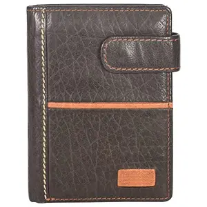 Leatherman Fashion LMN Genuine Leather Men Brown Wallet 50230