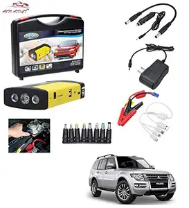 AUTOADDICT Auto Addict Car Jump Starter Kit Portable Multi-Function 50800MAH Car Jumper Booster,Mobile Phone,Laptop Charger with Hammer and seat Belt Cutter for Mitsubishi Pajero