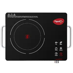 Pigeon Radiant Infrared Cooktop 2000 Watt, Compatable for all cooking utensils, Medium