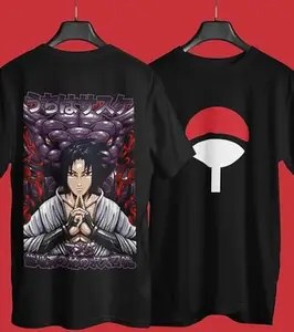 CRAZYKONG Pain Anime T-Shirt Popular Printed (Medium) Black